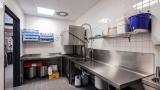 District school kitchen: Scullery
